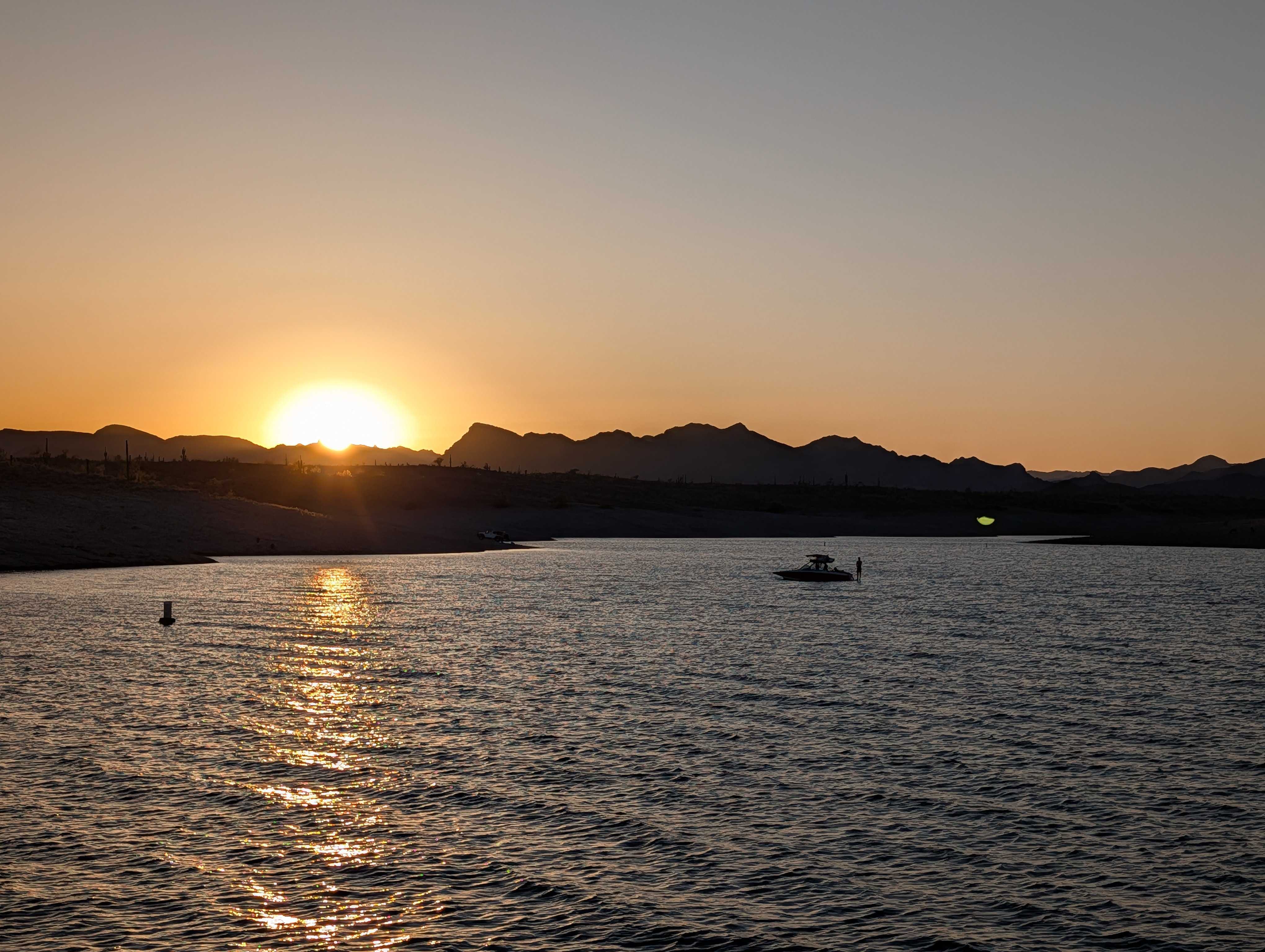 Sunset at Lake Powell, Page-AZ