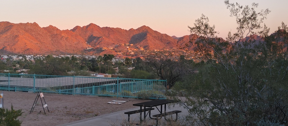 Sunset Over Fountain Hills