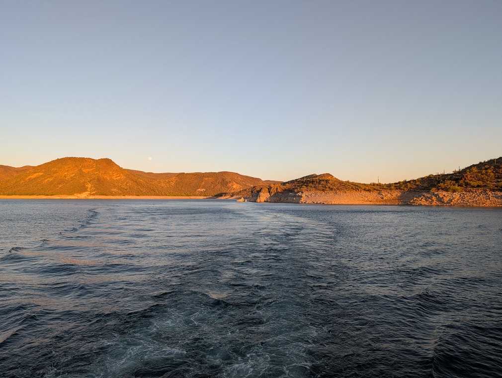 Peoria Lake at Sunset