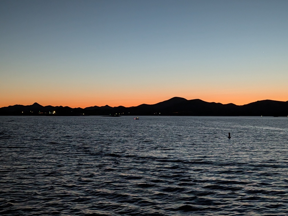 Sunset at Pleasant Harbor Marina, Peoria