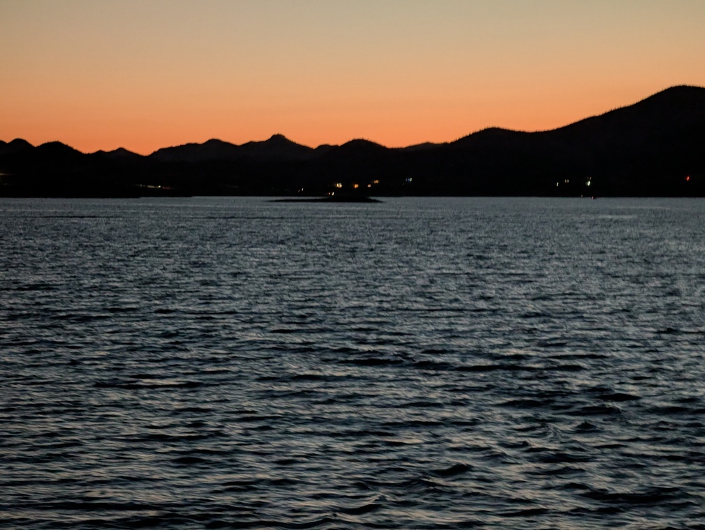 Sunset at Pleasant Harbor Marina, Peoria