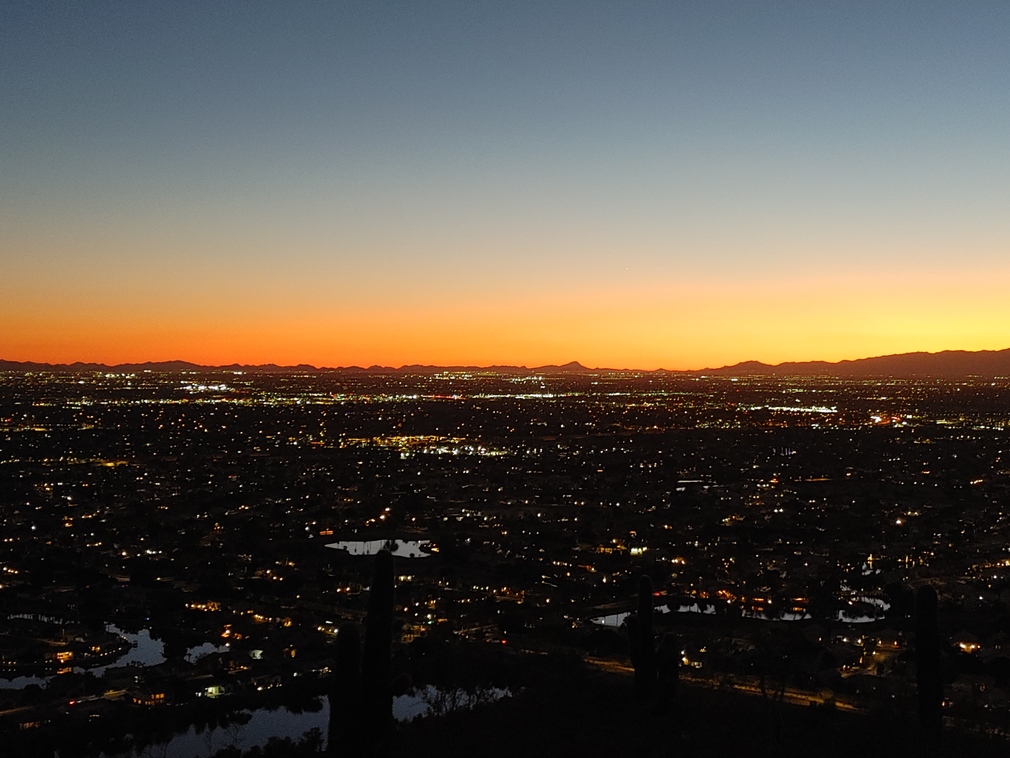 Glendale Sunset Panorama