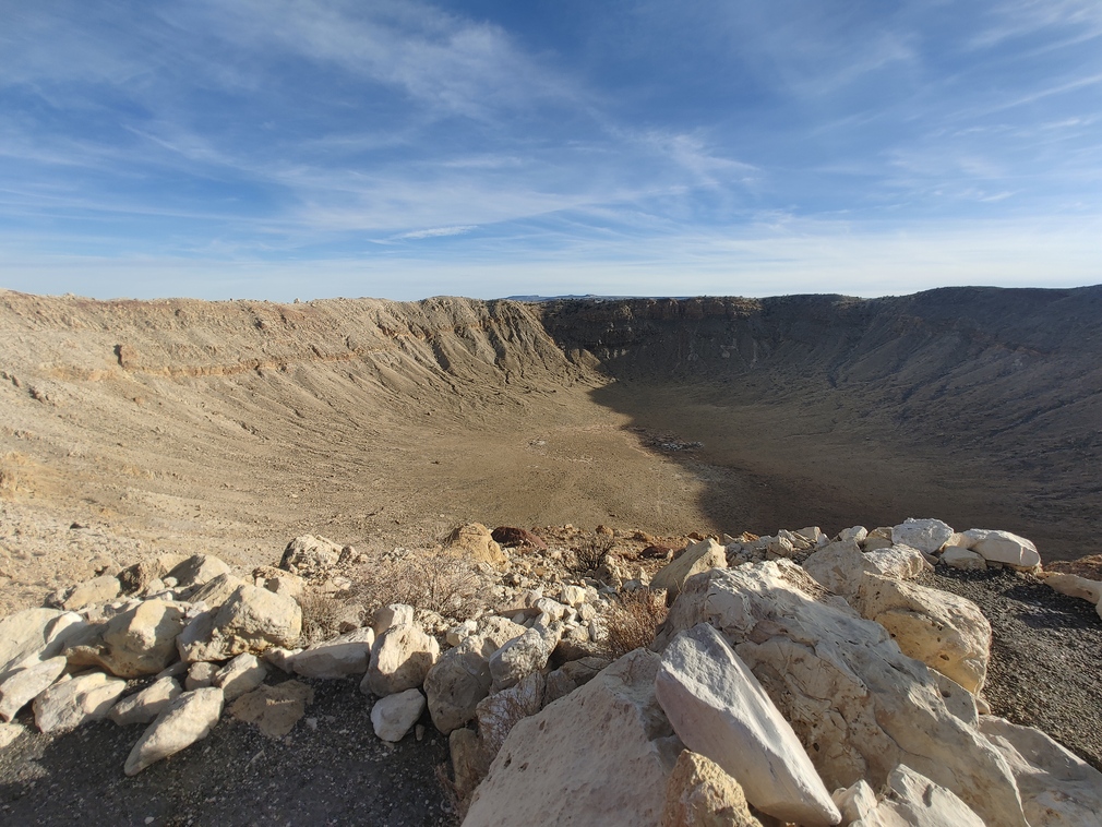 Meteor Crater in Coconino County, Arizona