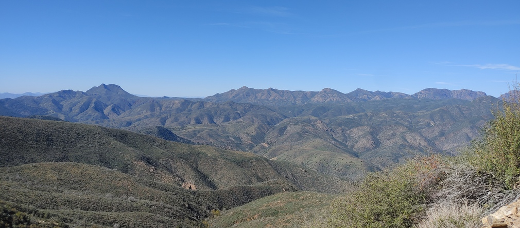 Gila County Mountains in Fall