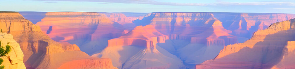 Grand Canyon Sunset Panorama
